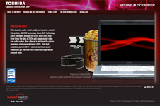 Toshiba – HD DVD Microsite